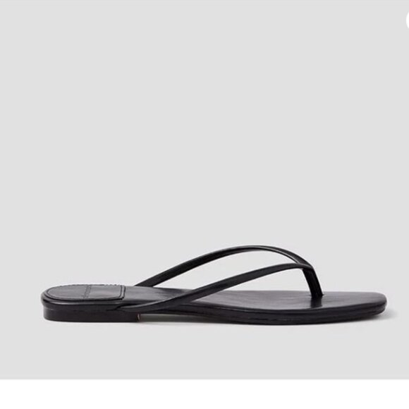 FOWT Black Women’S Flip Flops Summer Beach Sandals Thong Style Outdoor Slippers - Picture 1 of 8